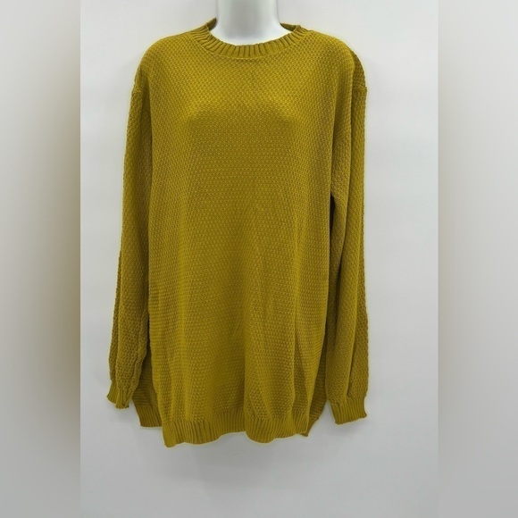 BOOHOO PLUS SIDE SPLIT MOSS STITCH TUNIC SWEATER Size 16 - Picture 3 of 8